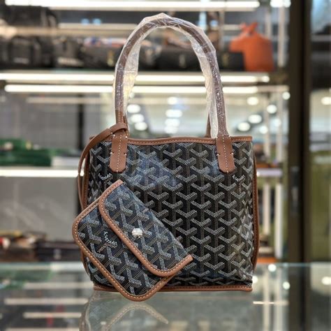 goyard anjou small|goyard anjou mini tote bag.